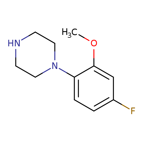 Piperazine, 1-(4-fluoro-2-methoxyphenyl)-