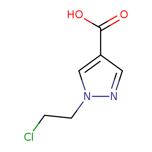 1-(2-Chloroethyl)-1H-pyrazole-4-carboxylic acid