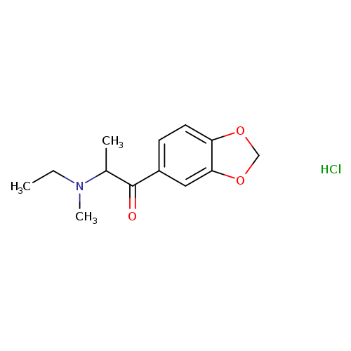 1-(benzo[d][1,3]dioxol-5-yl)-2-(ethyl(methyl)amino)propan-1-one,monohydrochloride