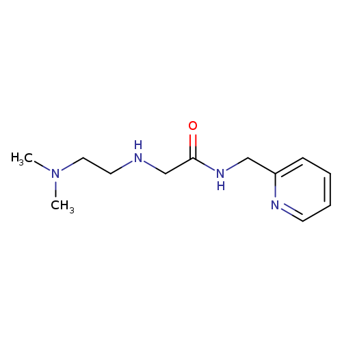 2-{[2-(dimethylamino)ethyl]amino}-N-(pyridin-2-ylmethyl)acetamide