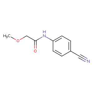 N-(4-cyanophenyl)-2-methoxyacetamide