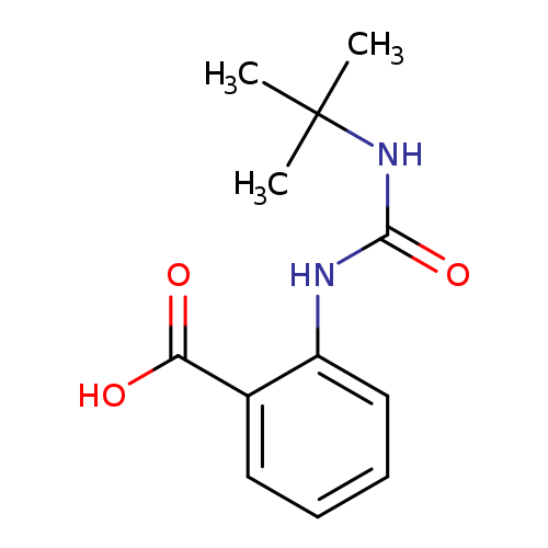 2-(((tert-butylamino)carbonyl)amino)benzoic acid