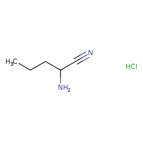 2-Aminopentanenitrile hydrochloride