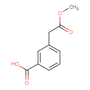 Benzeneacetic acid, 3-carboxy-, 1-methyl ester