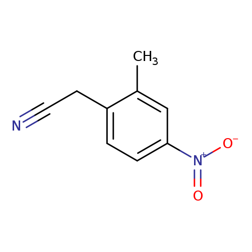 2-(2-methyl-4-nitrophenyl)acetonitrile