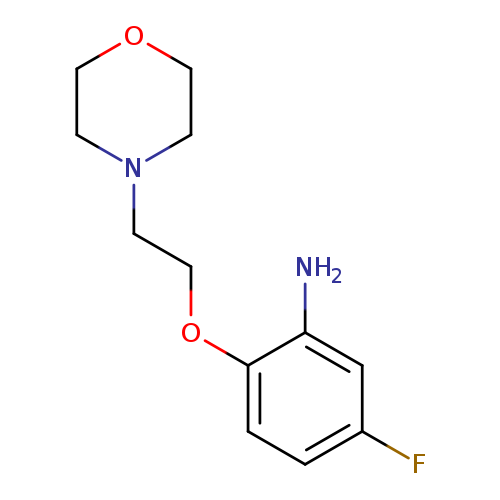 5-Fluoro-2-(2-morpholinoethoxy)aniline