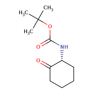 Carbamic acid, (2-oxocyclohexyl)-, 1,1-dimethylethyl ester, (R)- (9CI)