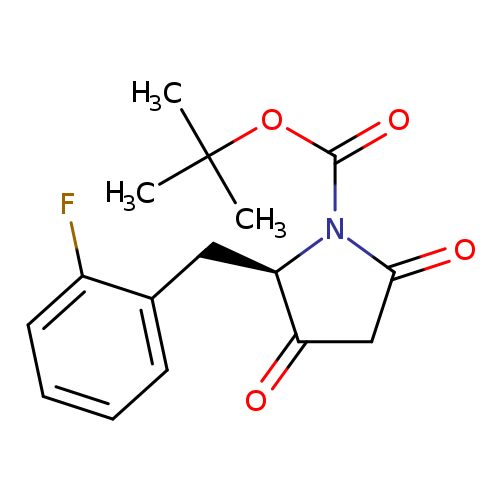 (S)-2-(2-Fluoro-benzyl)-3-hydroxy-5-oxo-2,5-dihydro-pyrrole-1-carboxylic acid tert-butyl ester