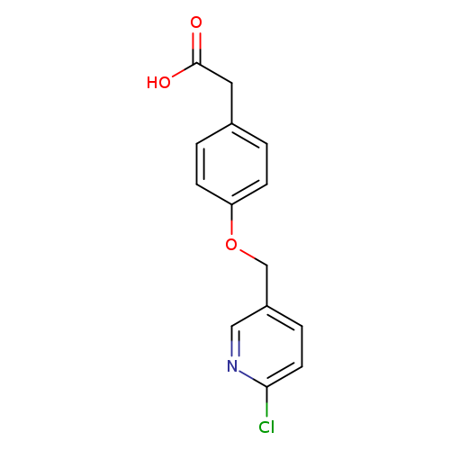 2-{4-[(6-chloropyridin-3-yl)methoxy]phenyl}acetic acid