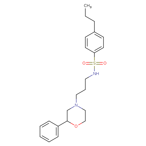 N-[3-(2-phenylmorpholin-4-yl)propyl]-4-propylbenzene-1-sulfonamide