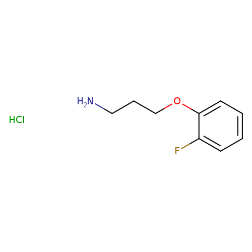 3-(2-Fluorophenoxy)propan-1-amine hydrochloride