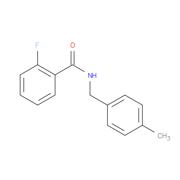2-fluoro-N-(4-methylbenzyl)benzamide