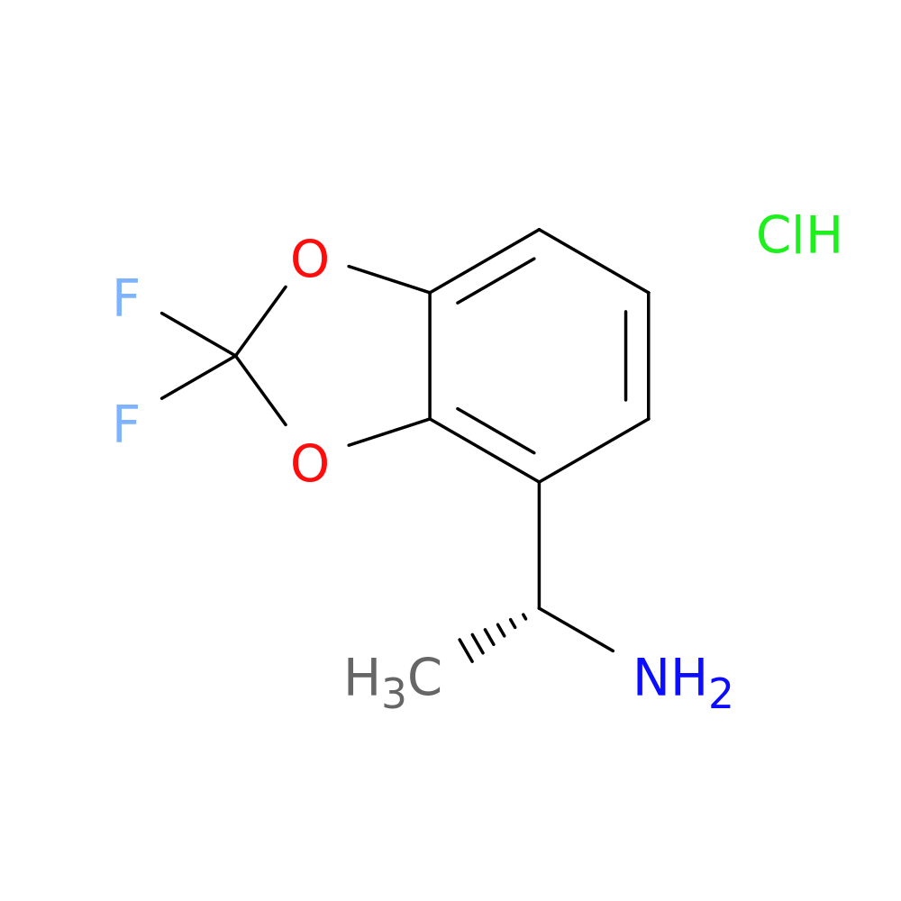 (R)-1-(2,2-Difluorobenzo[d][1,3]dioxol-4-yl)ethanamine hydrochloride