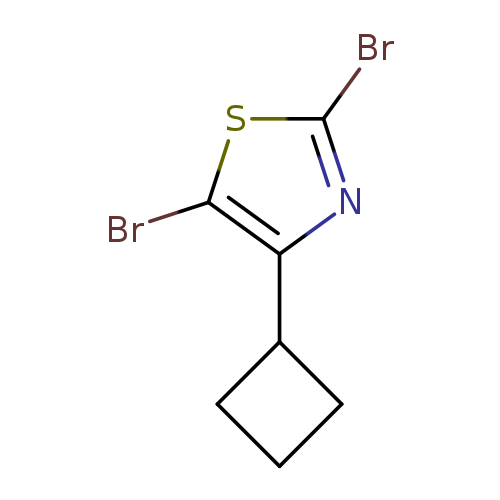 2,5-dibromo-4-cyclobutyl-1,3-thiazole