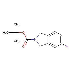tert-butyl 5-iodo-1,3-dihydroisoindole-2-carboxylate