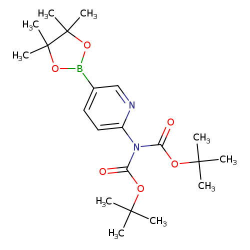 tert-ButylN-tert-butoxycarbonyl-N-[5-(4,4,5,5-tetramethyl-1,3,2-dioxaborolan-2-yl)-2-pyridyl]carbamate