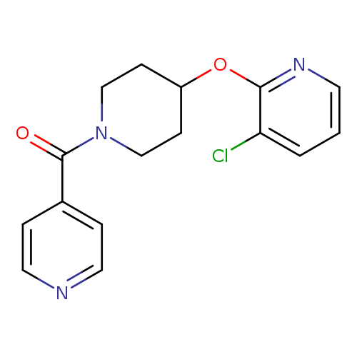 3-chloro-2-{[1-(pyridine-4-carbonyl)piperidin-4-yl]oxy}pyridine