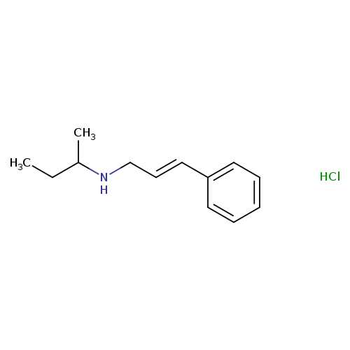 Sec-butyl[(2e)-3-phenyl-2-propen-1-yl]amine hydrochloride