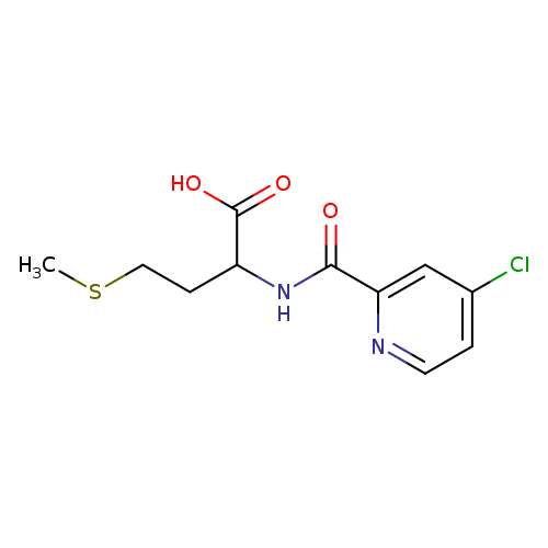 2-[(4-chloropyridin-2-yl)formamido]-4-(methylsulfanyl)butanoic acid