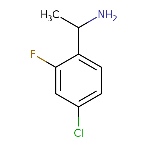 1-(4-Chloro-2-fluorophenyl)ethan-1-amine