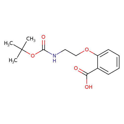 2-(2-((tert-Butoxycarbonyl)amino)ethoxy)benzoic acid