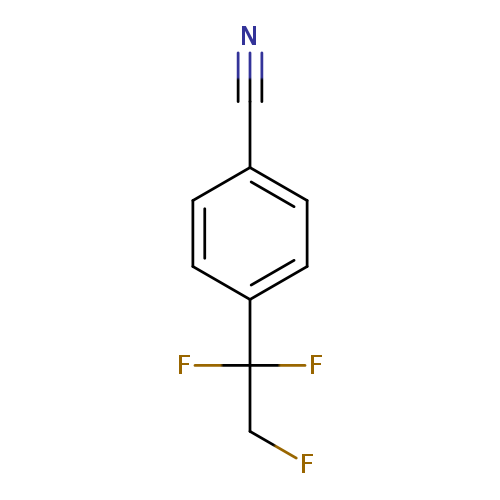 4-(1,1,2-trifluoroethyl)benzonitrile
