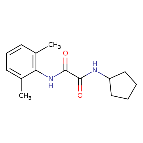 N-cyclopentyl-N'-(2,6-dimethylphenyl)ethanediamide