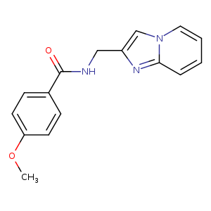 N-({imidazo[1,2-a]pyridin-2-yl}methyl)-4-methoxybenzamide