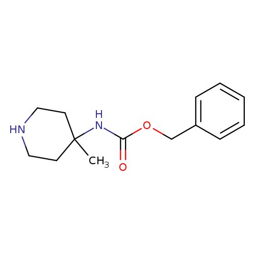 Carbamic acid, N-(4-methyl-4-piperidinyl)-, phenylmethyl ester