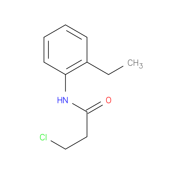 3-Chloro-n-(2-ethylphenyl)propanamide