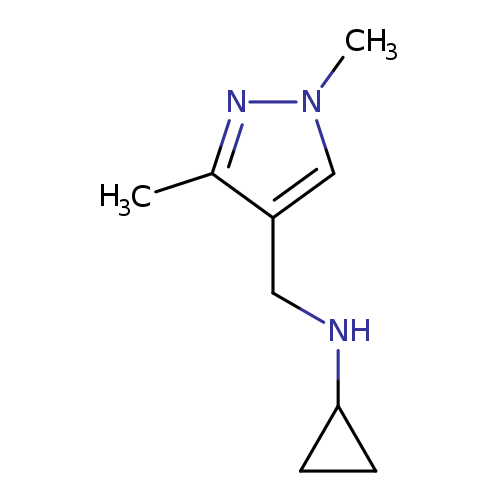 N-[(1,3-Dimethyl-1h-pyrazol-4-yl)methyl]cyclopropanamine