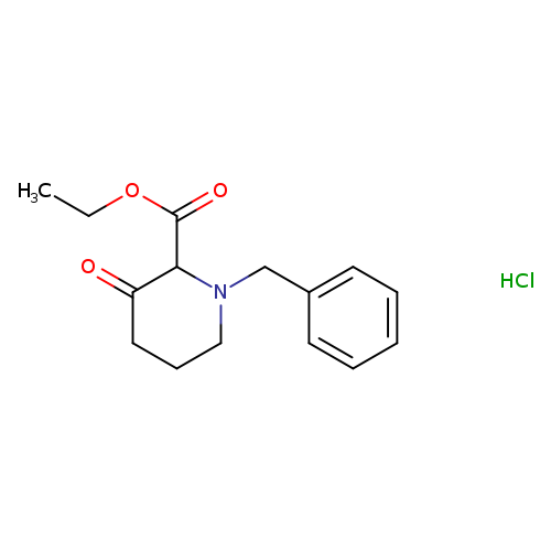 ethyl1-benzyl-3-oxopiperidine-2-carboxylatehydrochloride