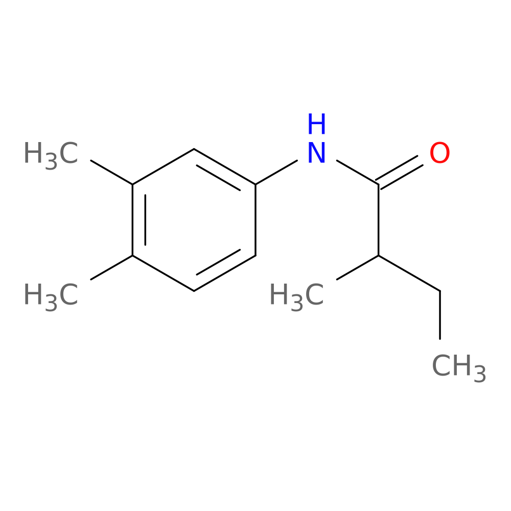 N-(3,4-dimethylphenyl)-2-methylbutanamide