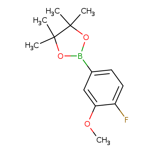 2-(4-Fluoro-3-methoxyphenyl)-4,4,5,5-tetramethyl-1,3,2-dioxaborolane