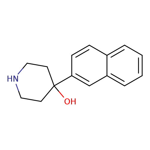 4-Hydroxy-4-(naphth-2-yl)piperidine