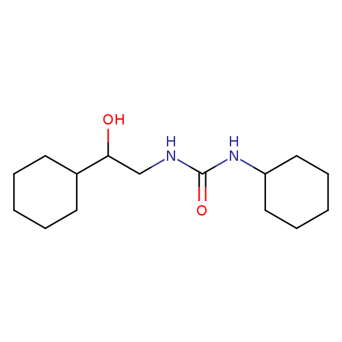 1-cyclohexyl-3-(2-cyclohexyl-2-hydroxyethyl)urea