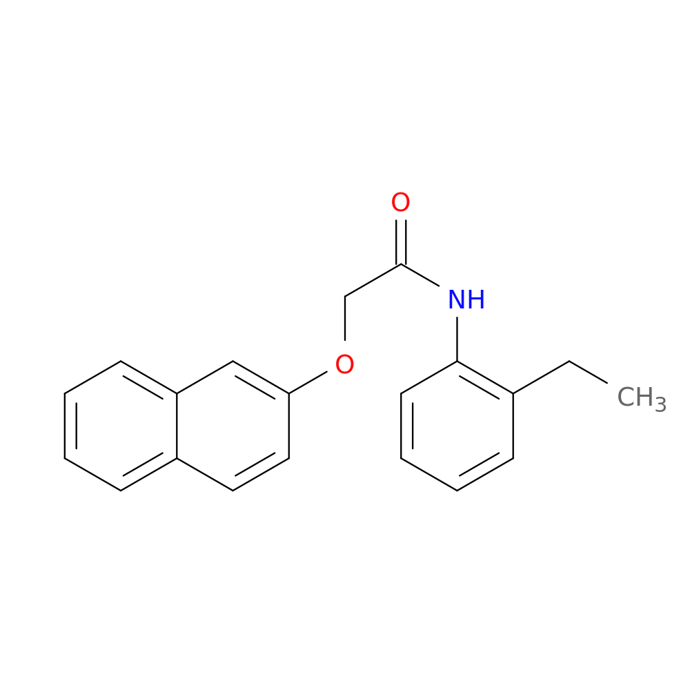 N-(2-ethylphenyl)-2-(2-naphthyloxy)acetamide