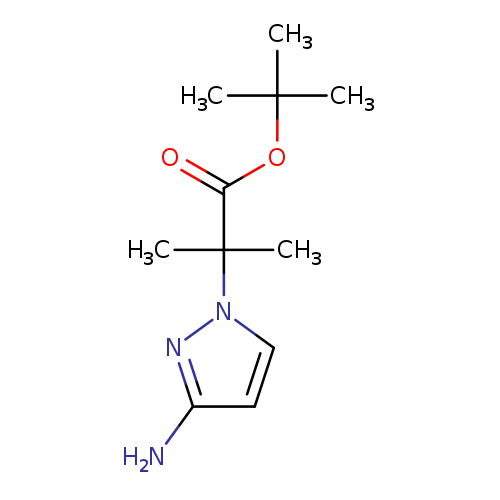 tert-butyl 2-(3-amino-1h-pyrazol-1-yl)-2-methylpropanoate