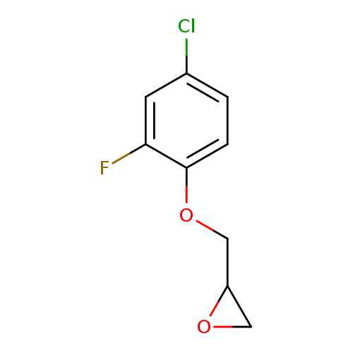 2-[(4-chloro-2-fluorophenoxy)methyl]oxirane