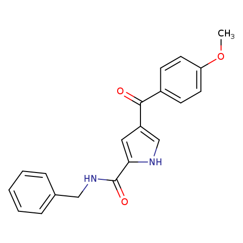 N-benzyl-4-(4-methoxybenzoyl)-1H-pyrrole-2-carboxamide