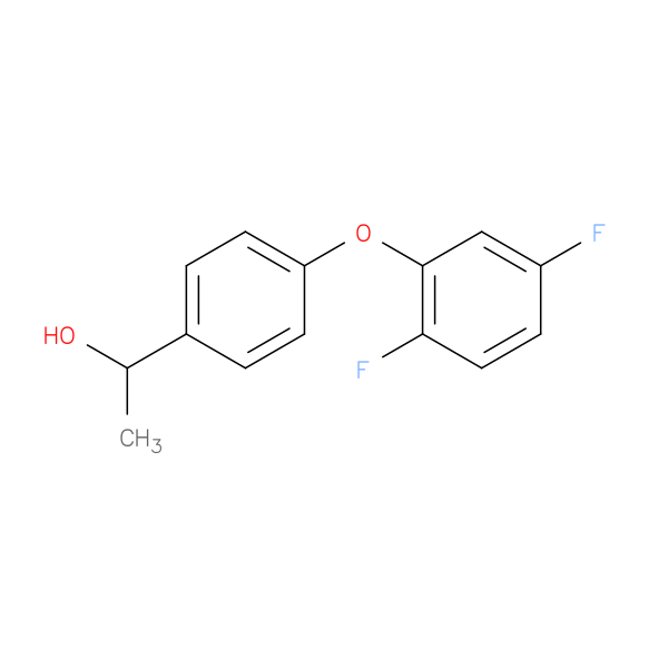 1-[4-(2,5-Difluorophenoxy)phenyl]ethan-1-ol