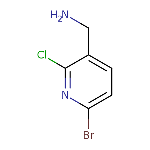 (6-Bromo-2-chloropyridin-3-yl)methanamine
