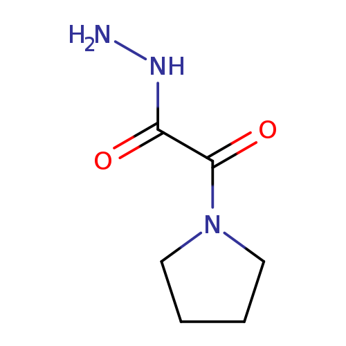 2-oxo-2-(pyrrolidin-1-yl)acetohydrazide