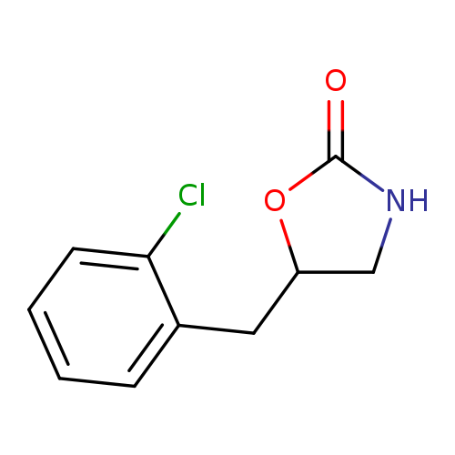 5-[(2-chlorophenyl)methyl]-1,3-oxazolidin-2-one