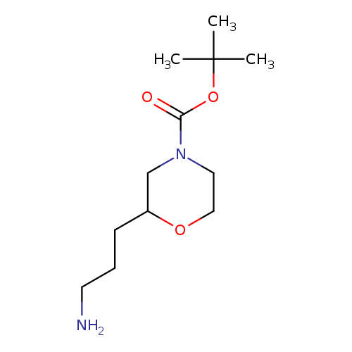 tert-butyl2-(3-aminopropyl)morpholine-4-carboxylate