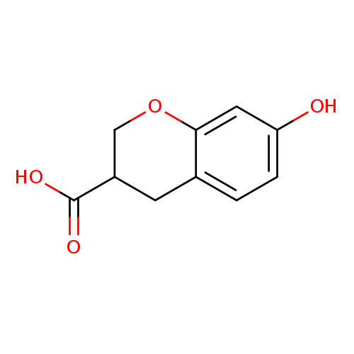 7-hydroxy-3,4-dihydro-2H-1-benzopyran-3-carboxylic acid