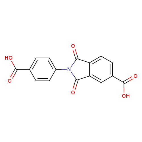 2-(4-Carboxyphenyl)-1,3-dioxoisoindoline-5-carboxylic acid