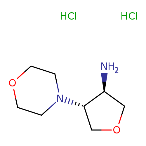trans-4-Morpholinotetrahydrofuran-3-amine dihydrochloride
