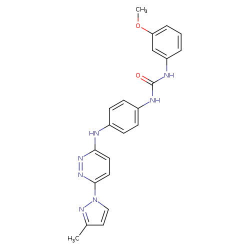 3-(3-methoxyphenyl)-1-(4-{[6-(3-methyl-1H-pyrazol-1-yl)pyridazin-3-yl]amino}phenyl)urea