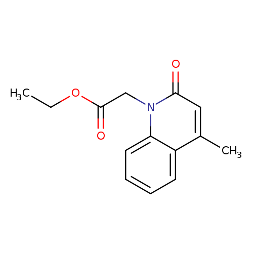 ethyl 2-(4-methyl-2-oxo-1,2-dihydroquinolin-1-yl)acetate